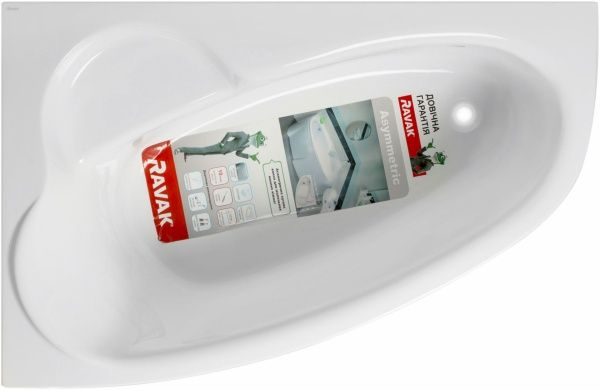 Ванна акрилова Ravak Asymmetric C461000000 L 160x105